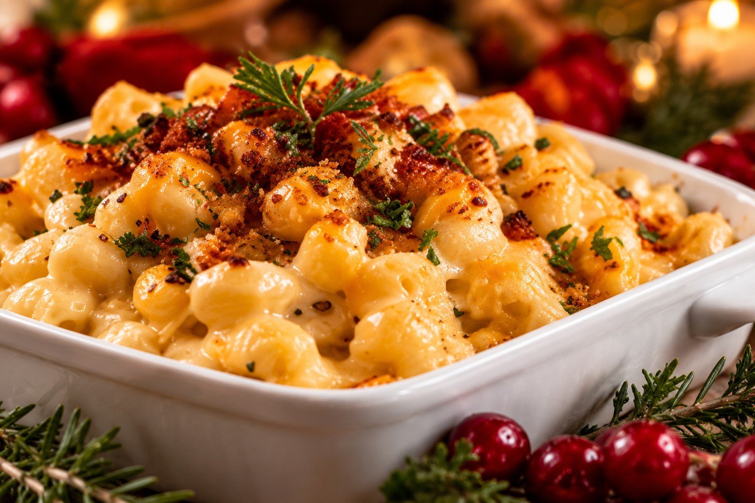 Loaded Mac and Cheese