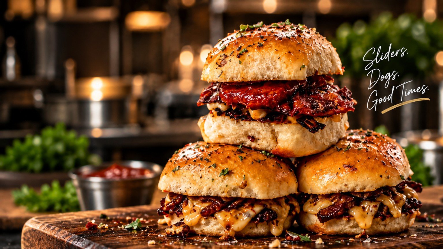 Gourmet sliders
